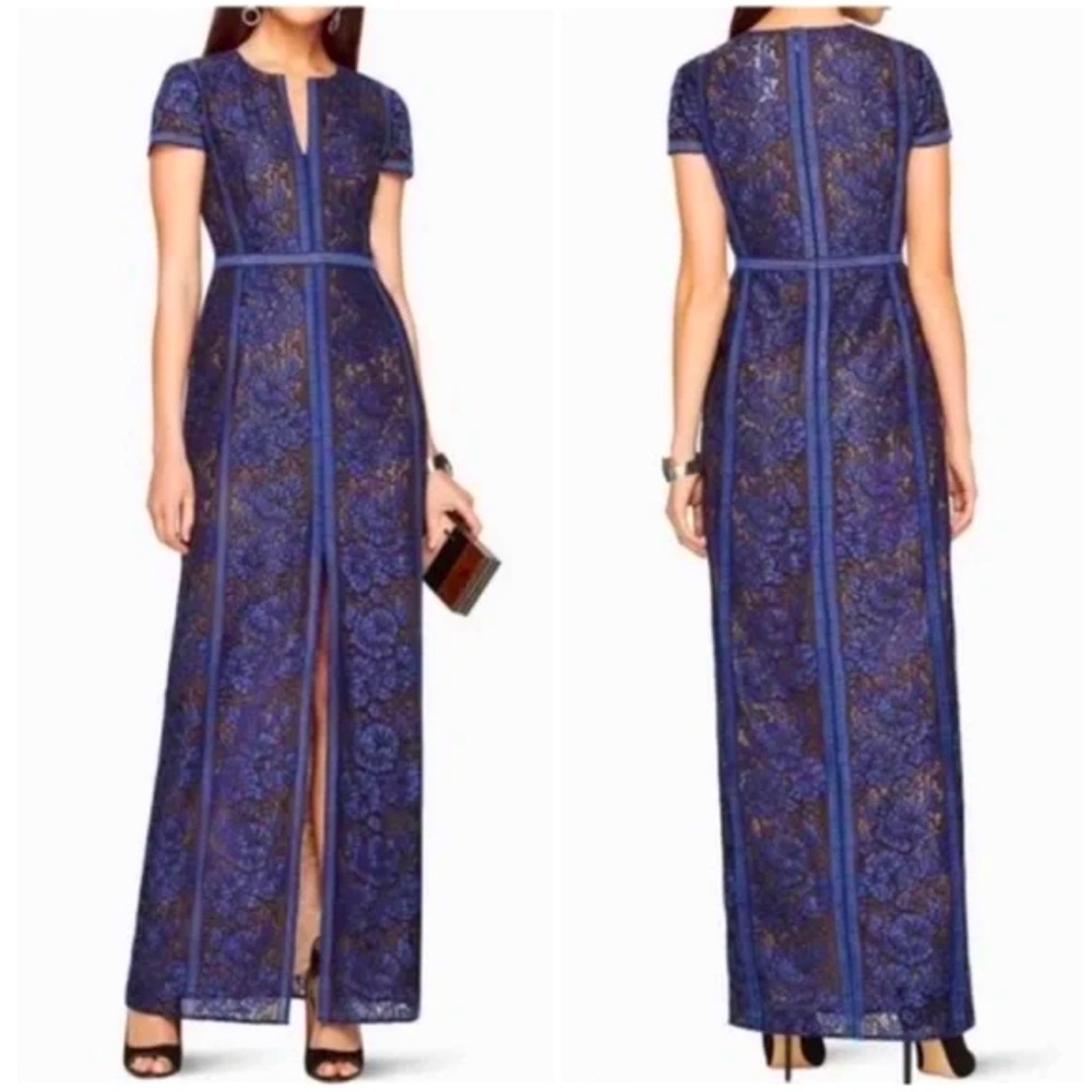 BCBGMAXAZRIA Cailean Lace Gown Size 4 EUC